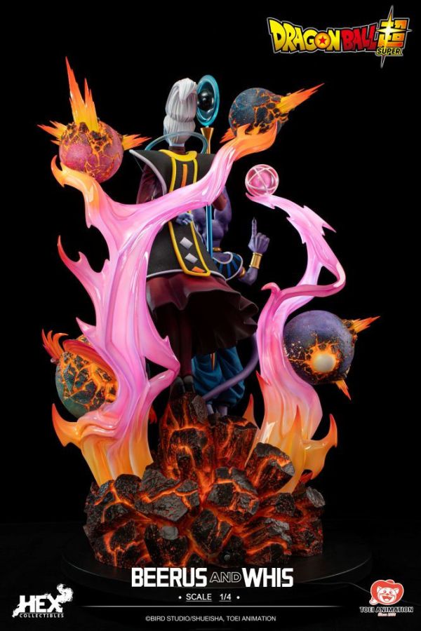 【預購】正版授權 HEX Collectibles 比魯斯 維斯 七龍珠 心蹤,shinzou,GK,雕像,公仔,玩具,模型,一番賞,GK模型,GK雕像