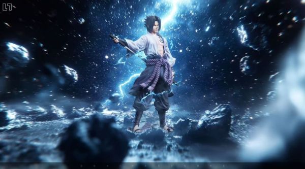 【預購】L7 白衣宇智波佐助 雙版本 火影忍者 心蹤,shinzou,GK,雕像,公仔,玩具,模型,一番賞,GK模型,GK雕像