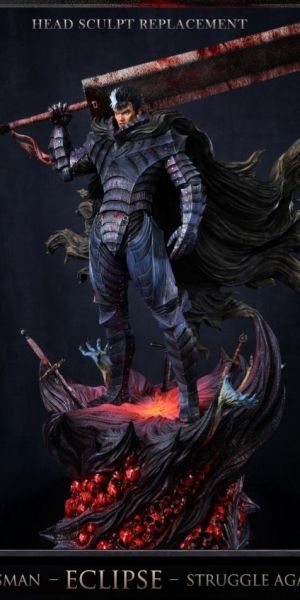 【預購】BLACK 狂戰士格斯 凱茲 烙印勇士 心蹤,shinzou,GK,雕像,公仔,玩具,模型,一番賞,GK模型,GK雕像