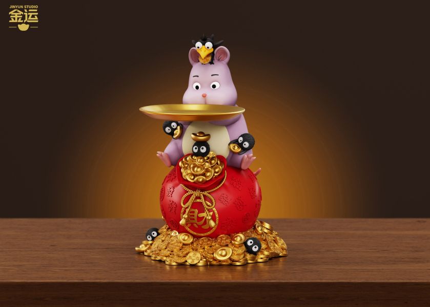 【預購】金運 福袋坊寶寶 神隱少女 宮崎駿 心蹤,shinzou,GK,雕像,公仔,玩具,模型,一番賞,GK模型,GK雕像