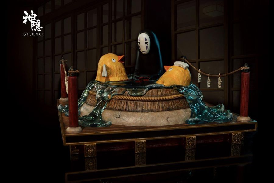 【預購】神隱 千與千尋無臉男的暖湯時刻 神隱少女 宮崎駿 心蹤,shinzou,GK,雕像,公仔,玩具,模型,一番賞,GK模型,GK雕像