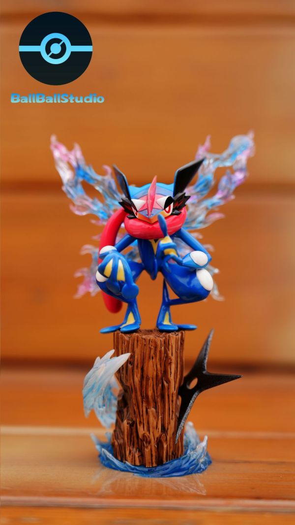 【預購】BallBall 智蛙 小智忍蛙 寶可夢 心蹤,shinzou,GK,雕像,公仔,玩具,模型,一番賞,GK模型,GK雕像