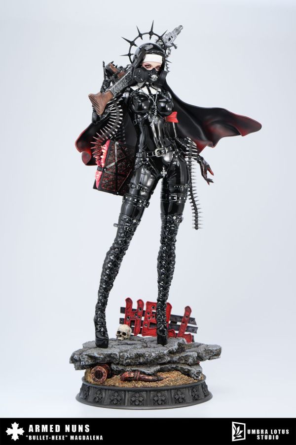 【預購】黑蓮 槍彈魔女 瑪格妲 心蹤,shinzou,GK,雕像,公仔,玩具,模型,一番賞,GK模型,GK雕像