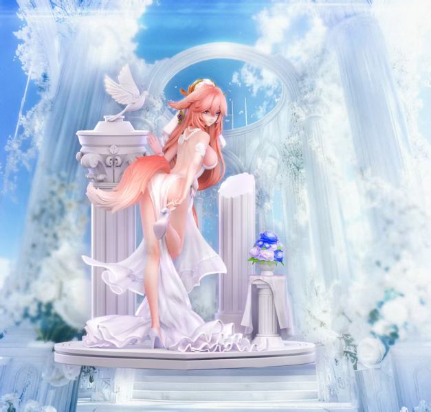 【預購】哈基米 ハキミ 雷電將軍 八重神子 原神 心蹤,shinzou,GK,雕像,公仔,玩具,模型,一番賞,GK模型,GK雕像