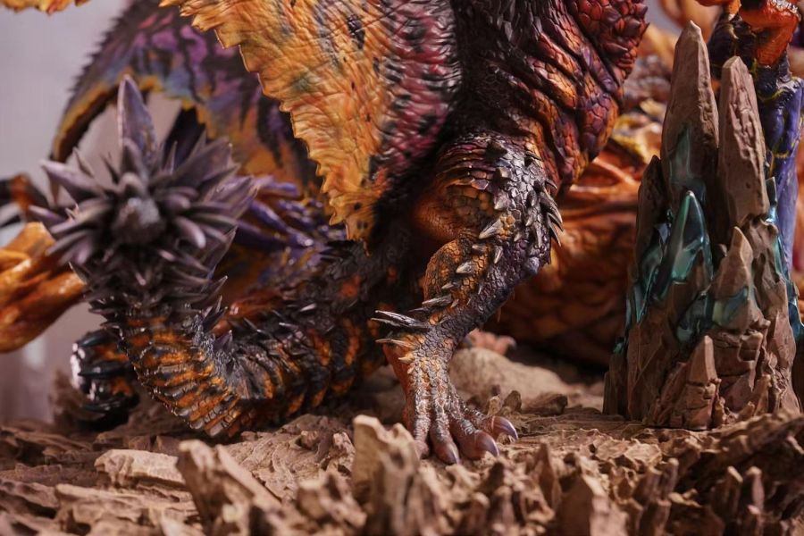 【預購】龍之邊境 Dragon Frontier 殲世滅盡龍vs天地煌啼龍 魔物獵人 心蹤,shinzou,GK,雕像,公仔,玩具,模型,一番賞,GK模型,GK雕像