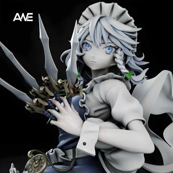【預購】ANE 十六夜咲夜 東方Project 心蹤,shinzou,GK,雕像,公仔,玩具,模型,一番賞,GK模型,GK雕像