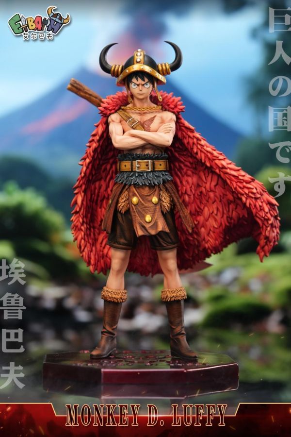 【預購】艾爾巴夫 Elbaph 巨人島 魯夫 海賊王 心蹤,shinzou,GK,雕像,公仔,玩具,模型,一番賞,GK模型,GK雕像