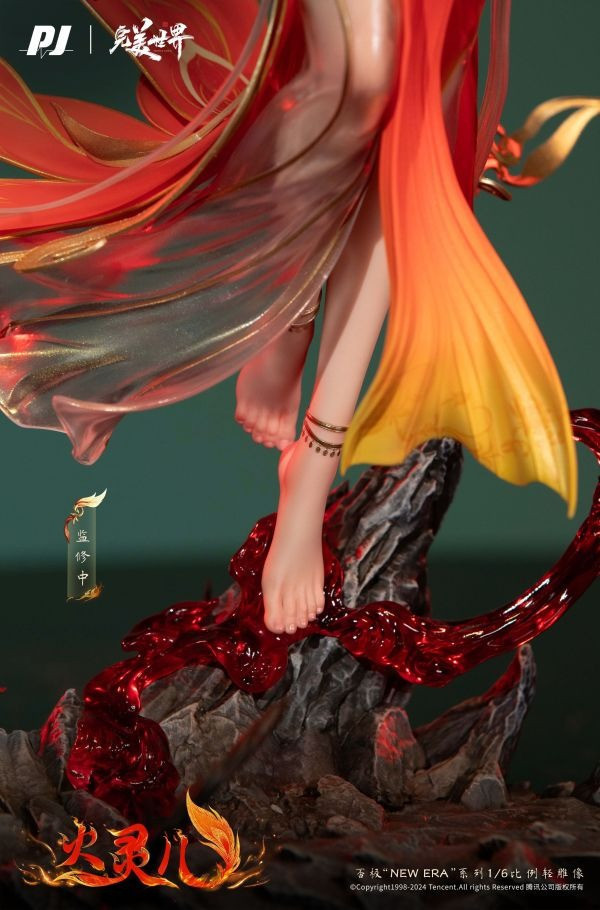 【預購】正版授權 否極 火靈兒 1/6 完美世界 心蹤,shinzou,GK,雕像,公仔,玩具,模型,一番賞,GK模型,GK雕像
