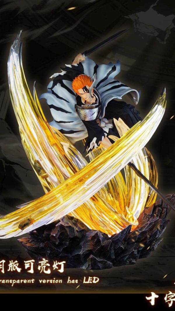 【預購】HXHENG×CHENG 雙刀十字斬一嘰咕 一護 死神 心蹤,shinzou,GK,雕像,公仔,玩具,模型,一番賞,GK模型,GK雕像