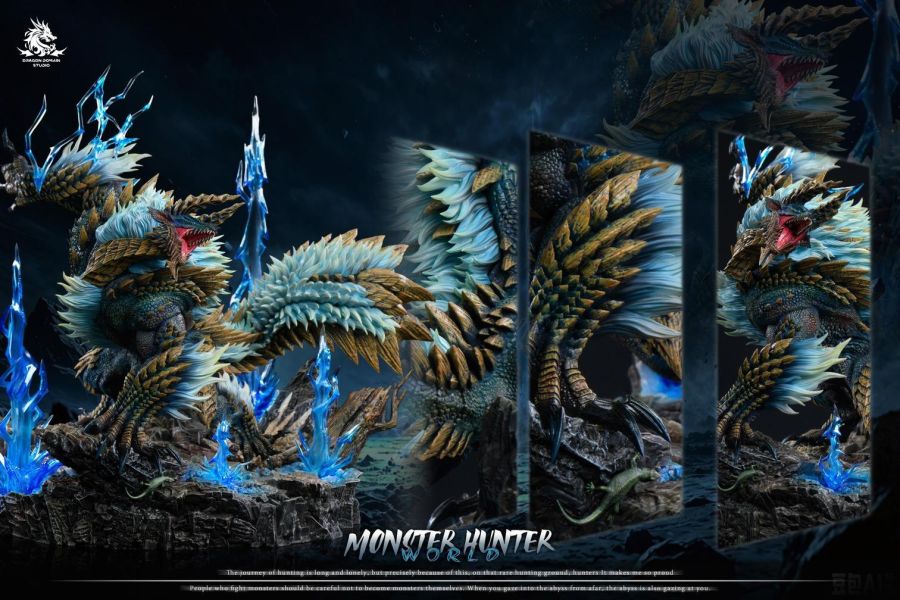 【預購】Dragon Realm 大尺寸 雷狼龍 魔物獵人 心蹤,shinzou,GK,雕像,公仔,玩具,模型,一番賞,GK模型,GK雕像