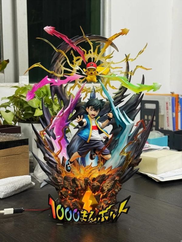 【預購】白噪音 小智皮卡丘Z招式 千萬伏特 寶可夢 心蹤,shinzou,GK,雕像,公仔,玩具,模型,一番賞,GK模型,GK雕像