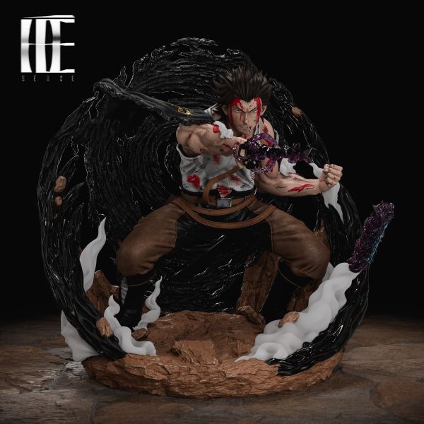 【預購】Héroe Collectibles 夜見 團長 黑色暴牛 黑色五葉草 心蹤,shinzou,GK,雕像,公仔,玩具,模型,一番賞,GK模型,GK雕像