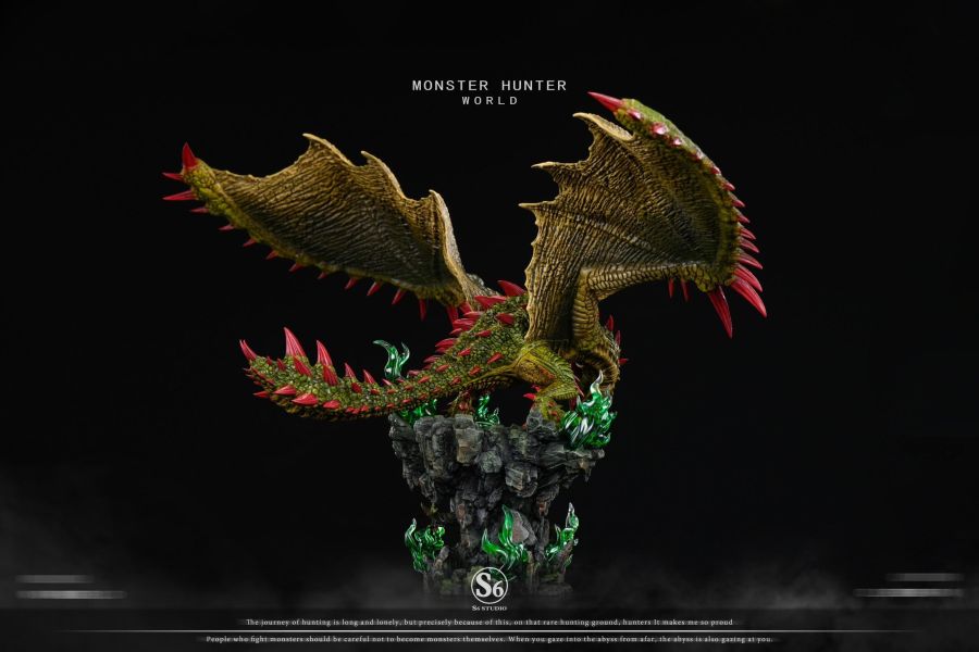 【預購】S6 棘龍 魔物獵人 心蹤,shinzou,GK,雕像,公仔,玩具,模型,一番賞,GK模型,GK雕像