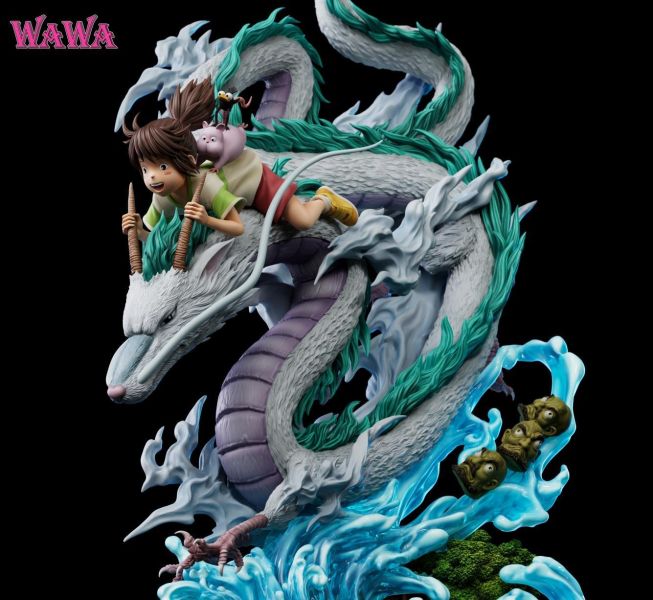 【預購】WAWA 千尋與白龍 神隱少女 宮崎駿 心蹤,shinzou,GK,雕像,公仔,玩具,模型,一番賞,GK模型,GK雕像