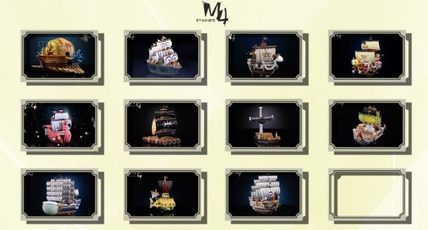 【預購】M4 雷德佛斯號 海賊王 心蹤,shinzou,GK,雕像,公仔,玩具,模型,一番賞,GK模型,GK雕像
