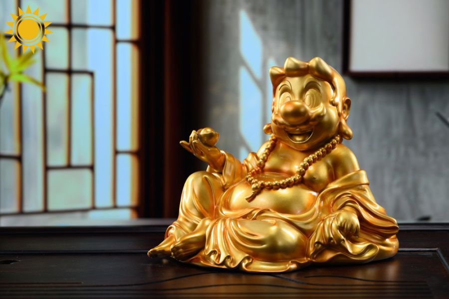 【預購】太陽模玩 彌勒佛瑪利歐茶寵 超級瑪利歐 心蹤,shinzou,GK,雕像,公仔,玩具,模型,一番賞,GK模型,GK雕像