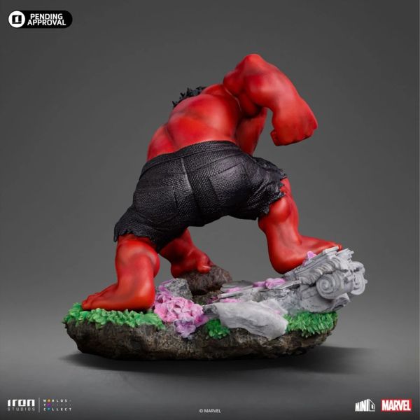 【預購】正版授權 Iron Red Hulk Q版紅巨人 美國隊長4 Marvel漫威 心蹤,shinzou,GK,雕像,公仔,玩具,模型,一番賞,GK模型,GK雕像