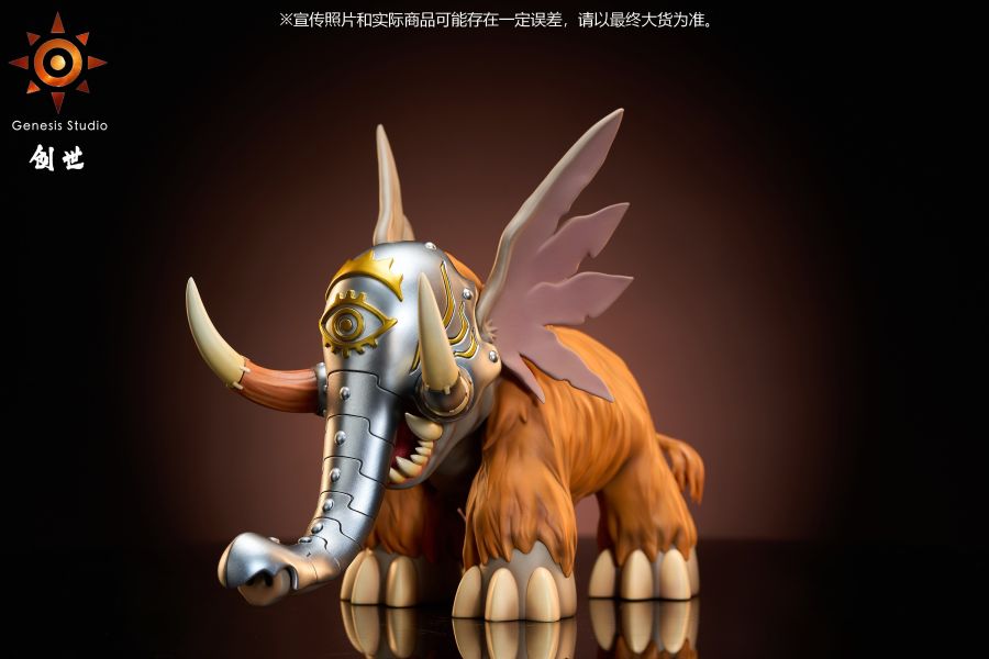 【預購】創世 長毛象獸 數碼寶貝 心蹤,shinzou,GK,雕像,公仔,玩具,模型,一番賞,GK模型,GK雕像