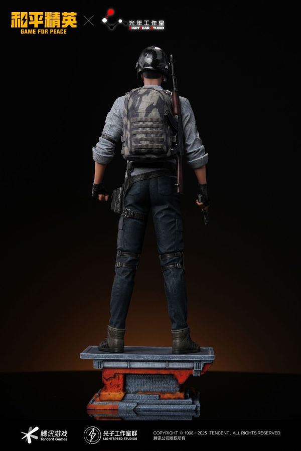 【預購】正版授權 光年 三級頭男 艦長 和平精英 心蹤,shinzou,GK,雕像,公仔,玩具,模型,一番賞,GK模型,GK雕像