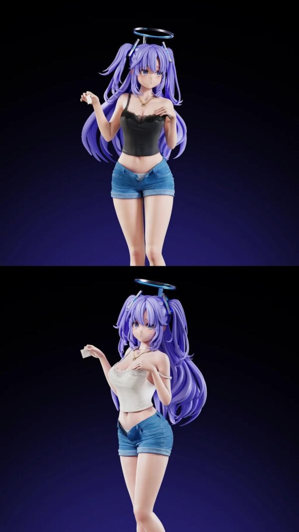 【預購】Bagel 貝果 早瀨優香 蔚藍檔案 心蹤,shinzou,GK,雕像,公仔,玩具,模型,一番賞,GK模型,GK雕像