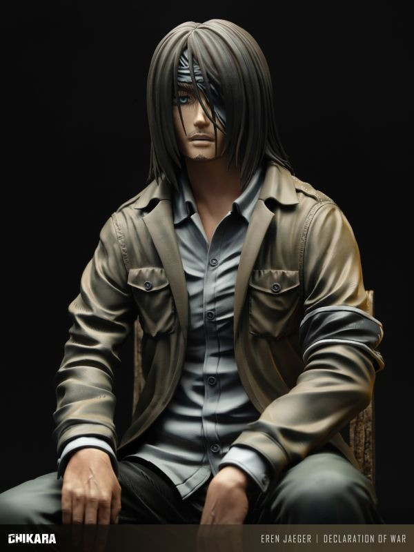 【預購】力量 CHIKARA 艾連葉卡 庫爾迦先生 進擊的巨人 心蹤,shinzou,GK,雕像,公仔,玩具,模型,一番賞,GK模型,GK雕像