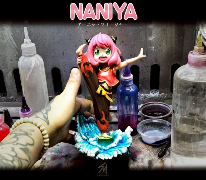 【預購】NANIYA×SH 超英 那妮亞 安妮亞 間諜家家酒 心蹤,shinzou,GK,雕像,公仔,玩具,模型,一番賞,GK模型,GK雕像
