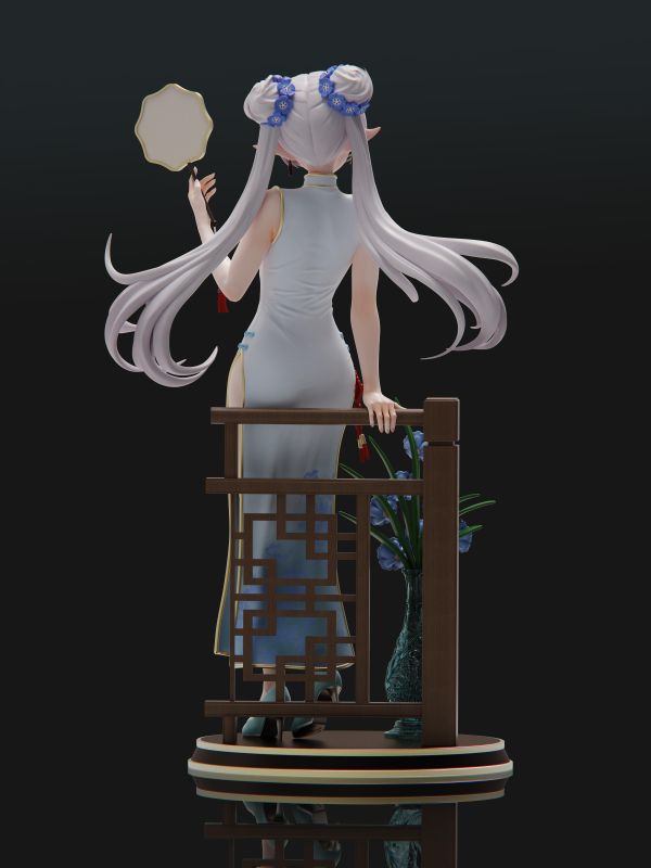 【預購】琉璃 芙莉蓮 旗袍 葬送的芙莉蓮 心蹤,shinzou,GK,雕像,公仔,玩具,模型,一番賞,GK模型,GK雕像