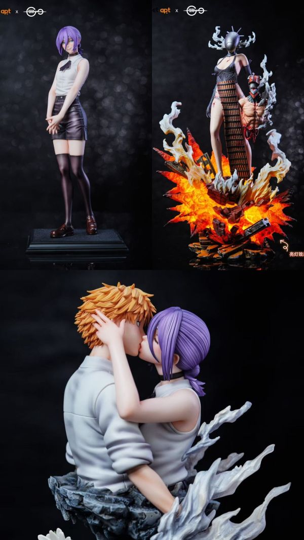 【預購】QuietArt×Hera 赫拉 炸彈惡魔 蕾塞 鏈鋸人 心蹤,shinzou,GK,雕像,公仔,玩具,模型,一番賞,GK模型,GK雕像