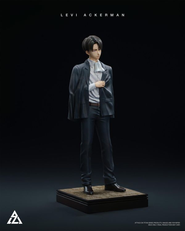 【預購】AZ艾助 西裝兵長 里維 進擊的巨人 心蹤,shinzou,GK,雕像,公仔,玩具,模型,一番賞,GK模型,GK雕像