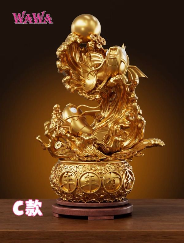 【預購】WAWA 招財鯉魚王 年年有餘 寶可夢 心蹤,shinzou,GK,雕像,公仔,玩具,模型,一番賞,GK模型,GK雕像