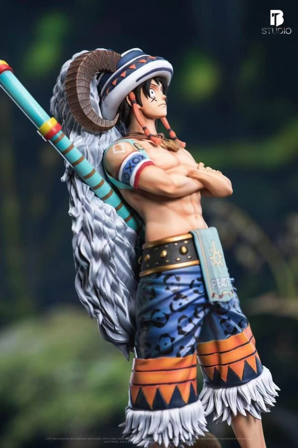 【預購】BT 酋長魯夫 海賊王 心蹤,shinzou,GK,雕像,公仔,玩具,模型,一番賞,GK模型,GK雕像