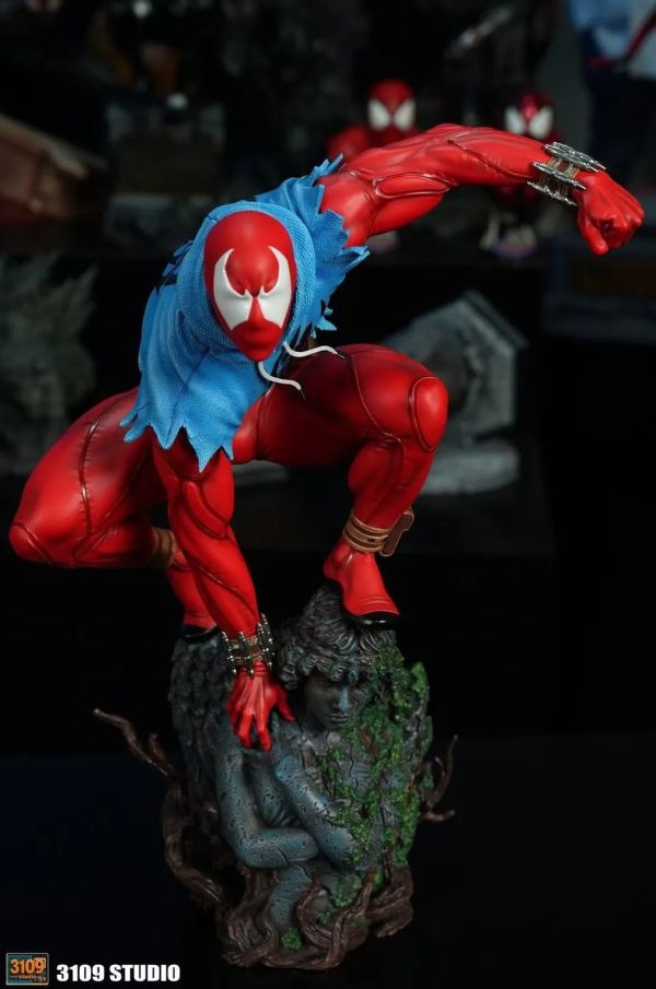 【預購】3109 猩紅蜘蛛人 Marvel漫威 心蹤,shinzou,GK,雕像,公仔,玩具,模型,一番賞,GK模型,GK雕像