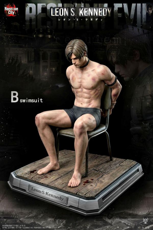 【預購】Raccoon City×Super Hero 里昂 惡靈古堡 心蹤,shinzou,GK,雕像,公仔,玩具,模型,一番賞,GK模型,GK雕像