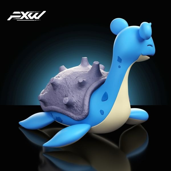 【台灣現貨】FXW 寵溺乘龍 潮玩系列第五彈 寶可夢 神奇寶貝 心蹤,shinzou,GK,雕像,公仔,玩具,模型,一番賞,GK模型,GK雕像