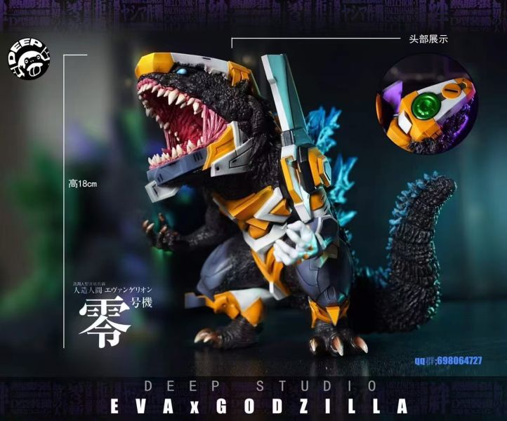 【預購】DEEP 深度 G細胞覺醒零號機 哥吉拉 EVA新世紀福音戰士 心蹤,shinzou,GK,雕像,公仔,玩具,模型,一番賞,GK模型,GK雕像
