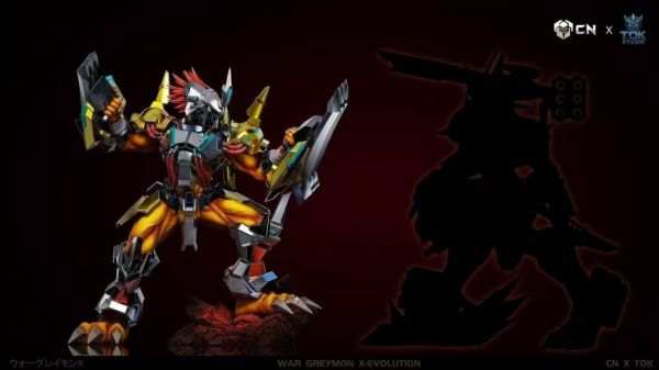 【預購】瘋巢 CN×TOK 戰鬥暴龍獸X抗體 數碼寶貝 心蹤,shinzou,GK,雕像,公仔,玩具,模型,一番賞,GK模型,GK雕像