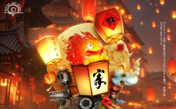 【預購】RS 新春卡西法 霍爾的移動城堡 宮崎駿 吉卜力 心蹤,shinzou,GK,雕像,公仔,玩具,模型,一番賞,GK模型,GK雕像