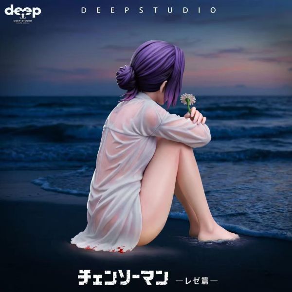【預購】DEEP 深度 海邊溼身蕾塞 鏈鋸人 心蹤,shinzou,GK,雕像,公仔,玩具,模型,一番賞,GK模型,GK雕像