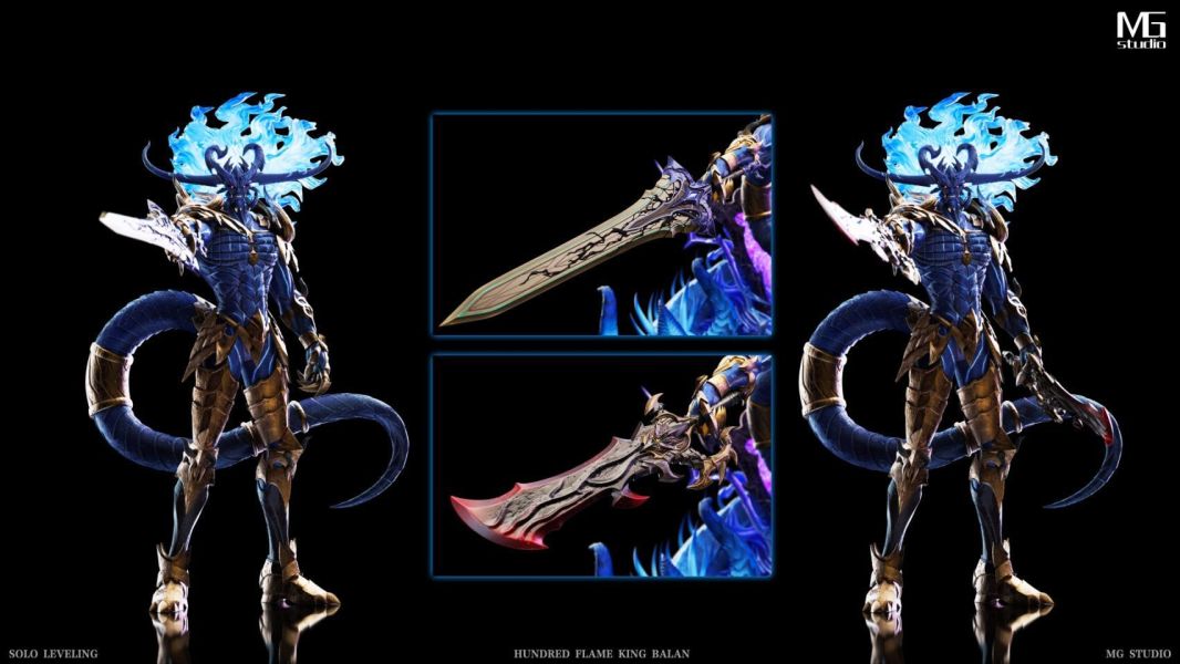 【預購】MG 百焰君王 巴蘭 我獨自升級 心蹤,shinzou,GK,雕像,公仔,玩具,模型,一番賞,GK模型,GK雕像