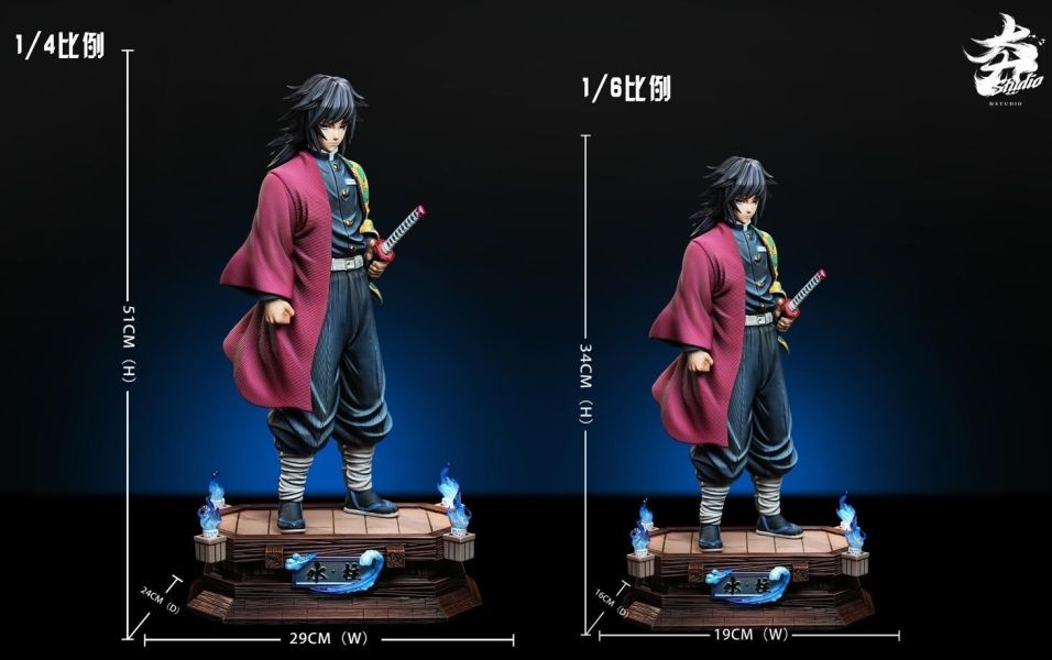 【預購】夯-studio 水柱 富岡義勇 鬼滅之刃 心蹤,shinzou,GK,雕像,公仔,玩具,模型,一番賞,GK模型,GK雕像