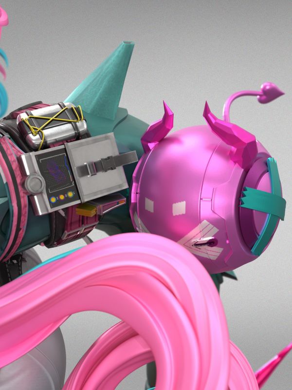 【預購】迷因 伊馮 明日方舟 心蹤,shinzou,GK,雕像,公仔,玩具,模型,一番賞,GK模型,GK雕像