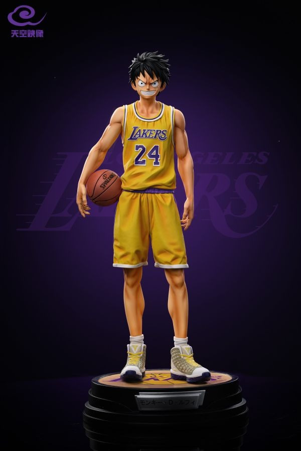 【預購】天空映像 籃球魯夫 海賊王 NBA 心蹤,shinzou,GK,雕像,公仔,玩具,模型,一番賞,GK模型,GK雕像