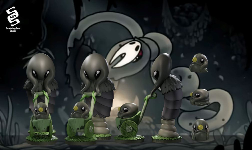 【預購】塑魂工坊 Sculpting Soul 畸咒子嗣 空洞騎士 心蹤,shinzou,GK,雕像,公仔,玩具,模型,一番賞,GK模型,GK雕像