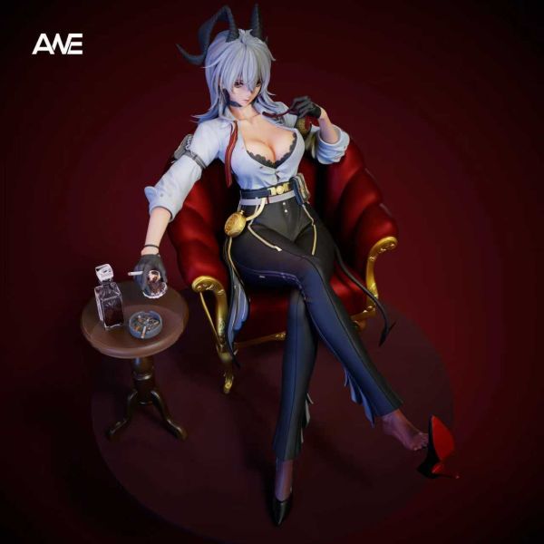 【預購】ANE 白髮御姐 贊妮 鳴潮 心蹤,shinzou,GK,雕像,公仔,玩具,模型,一番賞,GK模型,GK雕像