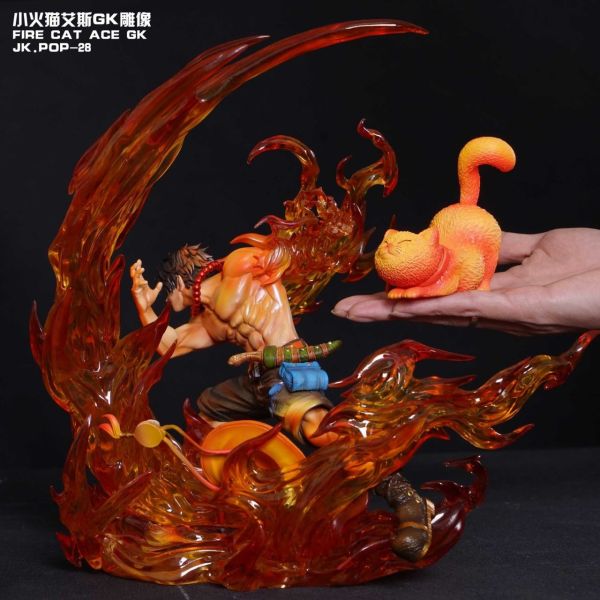 【預購】Jacksdo丨海賊王 POP 艾斯&小火貓手機支架 JK.POP第28彈 心蹤 𝑺𝒉𝒊𝒏𝒁𝒐𝒖,心蹤,ShinZou,心蹤GK,心粽GK,心綜GK,心縱GK,新宗GK,新縱GK,新粽GK,新蹤GK,火影忍者GK,海賊王GK,七龍珠GK,巨人GK,間諜家家酒GK,咒術迴戰GK,GK