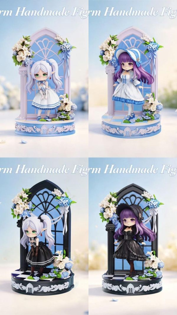 【預購】啟晨 黑白洛麗塔 芙莉蓮 費倫 葬送的芙莉蓮 心蹤,shinzou,GK,雕像,公仔,玩具,模型,一番賞,GK模型,GK雕像