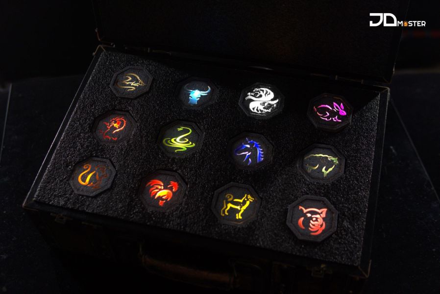 【預購】JDM 十二生肖符石 成龍小子 心蹤,shinzou,GK,雕像,公仔,玩具,模型,一番賞,GK模型,GK雕像