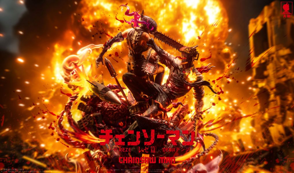 【預購】Big Feeler 大觸 電次大戰蕾塞 週年款 鏈鋸人 心蹤,shinzou,GK,雕像,公仔,玩具,模型,一番賞,GK模型,GK雕像