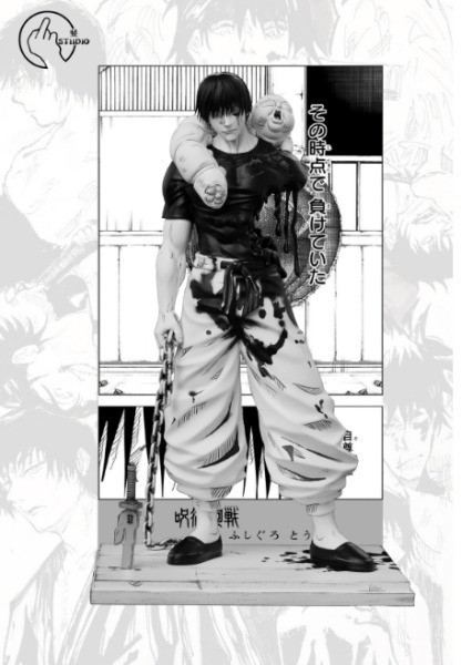 【預購】豎工作室 伏黑甚爾 漫畫色冥場面第一彈 咒術迴戰 心蹤,shinzou,GK,雕像,公仔,玩具,模型,一番賞,GK模型,GK雕像