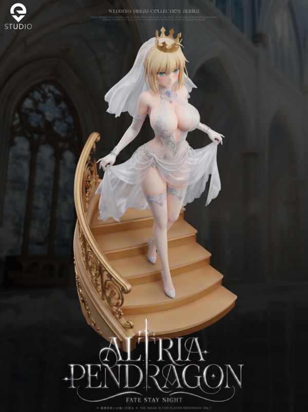 【預購】eve 花嫁Saber Fate 心蹤,shinzou,GK,雕像,公仔,玩具,模型,一番賞,GK模型,GK雕像